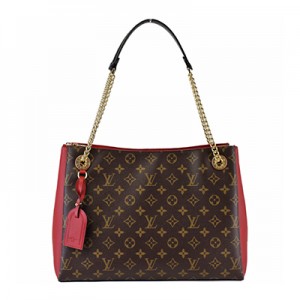 LOUIS VUITTON ルイヴィトン スレンヌMM ショルダーバッグ チェーンバッグ チェーンストラップ モノグラム スリーズ 赤  M43773
