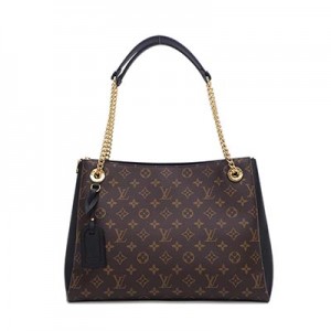ルイヴィトン LOUIS VUITTON セレネMM チェーントートバッグ ノワール モノグラム レディース M43772