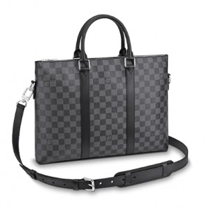 ルイヴィトン （LOUIS VUITTON）ダミエ・グラフィット アントン・ブリーフケース ビジネス 2way ハンド ショルダー バッグ  N40024