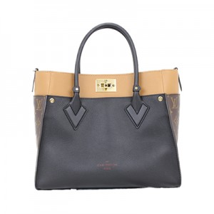 LOUIS VUITTON ルイヴィトン オンマイサイド　ハンド　ショルダーブラック系×ブラウン系×ベージュ系 レディース M53823
