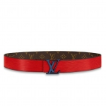 ルイ・ヴィトン LouisVuitton リバーシブル ベルト/エピ レッド MP069V