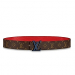 ルイ・ヴィトン LouisVuitton リバーシブル ベルト/エピ レッド MP069V