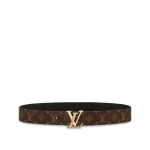 ルイヴィトン LV サンチュール・LVダイヤモンド 40MM リバーシブル モノグラム M0381V
