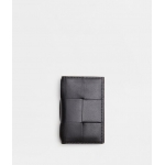 ボッテガヴェネタ BOTTEGA カードケース レザー ブラック 649602VBWD28803