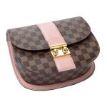 LOUIS VUITTON ルイ ヴィトン ダミエ ワイト チェーンショルダーバッグ アクセサリーポーチ クラッチバッグ セミショルダー N64418