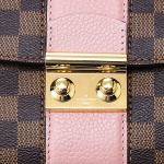 LOUIS VUITTON ルイ ヴィトン ダミエ ワイト チェーンショルダーバッグ アクセサリーポーチ クラッチバッグ セミショルダー N64418