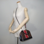 ルイ・ヴィトン LOUIS VUITTON★ ハンドバッグ/ダミエ/アルマBB/カラコムパターン/スタッズ N40046