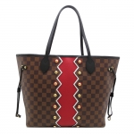 LOUIS VUITTON ルイヴィトン ネヴァーフル MM カラコラム ダミエ ショルダー トート バッグ N40047