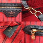 LOUIS VUITTON ルイヴィトン ネヴァーフル MM カラコラム ダミエ ショルダー トート バッグ N40047