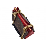 ルイヴィトン LOUIS VUITTON スレンヌBB スリーズ(レッド) レディース モノグラム・キャンバス レザーM43776