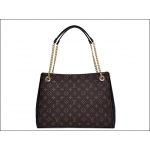 ルイヴィトン LOUIS VUITTON セレネMM チェーントートバッグ ノワール モノグラム レディース M43772
