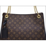 ルイヴィトン LOUIS VUITTON セレネMM チェーントートバッグ ノワール モノグラム レディース M43772