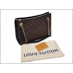 ルイヴィトン LOUIS VUITTON セレネMM チェーントートバッグ ノワール モノグラム レディース M43772