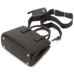 プラダ PRADA ハンドバッグ ブラック 1BA296 NZV F0632 V41 サフィアーノ 2WAYショルダーバッグ