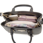 プラダ PRADA ハンドバッグ ブラック 1BA296 NZV F0632 V41 サフィアーノ 2WAYショルダーバッグ