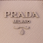 プラダ PRADA バッグ モノクローム ショルダー付き 2WAY ハンドバッグ ピンクベージュ 1BA269 2ERX F0ORK