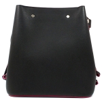 LOUIS VUITTON ルイ・ヴィトン ロックミー バケット ショルダーバッグ ノワール カーフレザー M54677