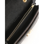 ルイ・ヴィトン LOUIS VUITTON ヴィクトワール モノグラム チェーンショルダーバッグ PVC レザー 茶 黒 M41730