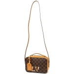 LOUIS VUITTON ルイヴィトン バッグ ショルダーバッグ サンタモニカ ダミエ サフラン N40178