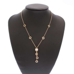 ブルガリ ネックレス B-zero1 ビーゼロワン エレメント ダイヤモンド K18PGピンクゴールド 347577 CL856019 BVLGARI B.zero1 ジュエリー