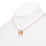 ブルガリ  ネックレス B-zero1 ビーゼロワン パーフェクトミステイク K18PG K18WG K18YG 352397 CL857654 BVLGARI B.zero1