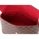 LOUIS VUITTON ヴィトン ショルダーバッグ ボブール ダミエ スカーレット　N40176