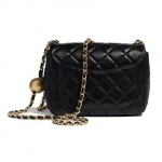 シャネル CHANEL フラップバッグ ブラック グレー AS1786 B02916 94305