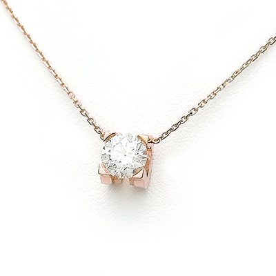 カルティエ　Cドゥカルティエダイヤネックレス　1.04ct　D　IF　EX　Ref.N7411900　K18PG