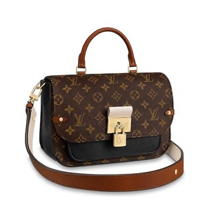 ルイヴィトン ウ゛ォジラールＰＭ モノグラム/ ノワール LOUIS VUITTON  メッセンジャーバッグ M44354