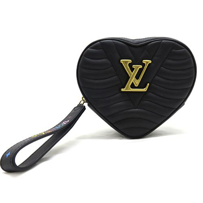 ルイヴィトン  LOUIS VUITTON ニューウェーブ ハート・バッグ ショルダー ウエストポーチ レザー ノワール M52796