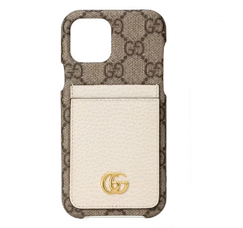 グッチ GUCCI GGマーモント iPhone11 12 13 mini pro maxケース ホワイト 