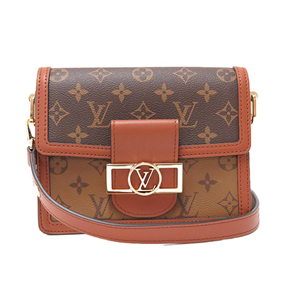 LOUIS VUITTON ルイヴィトン  ドーフィーヌMINI リバースキャンバス ショルダーバッグ M44580