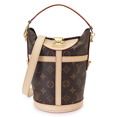 ルイヴィトン ダッフルバッグ LOUISVUITTON 2WAY ショルダーバッグ ハンドバッグ バケット モノグラム・キャンバス ダークブラウン  M43587