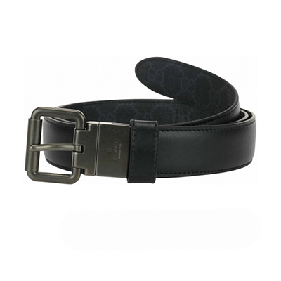 GUCCI グッチ レザーベルト GGスプリームキャンバス リバーシブル 回転式バックル メンズ ブランド 245861 1476