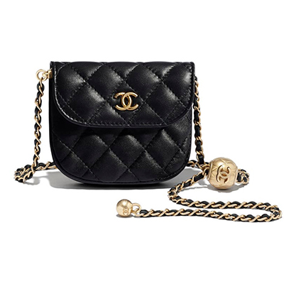 シャネル CHANEL ゴールドエフェクトメタル　ウエスト バッグ AP1461 B02991 94305