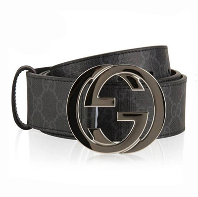 GUCCI グッチ  GG SUPREME スプリーム ベルト ブラック 458969
