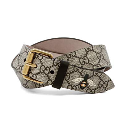 GUCCIグッチ  GGスプリーム Bee プリント ベルト434520 K5S1T 8692