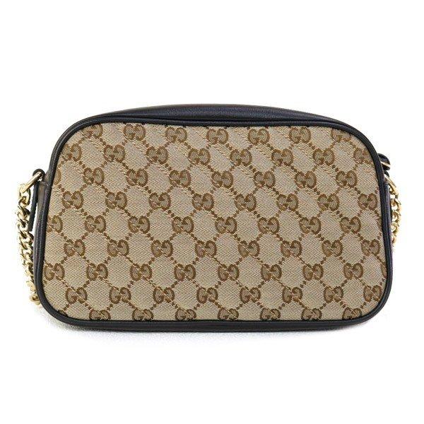 グッチ  GUCCI GGマーモント スモール ショルダーバッグ 黑 447632 HVKEG 9772
