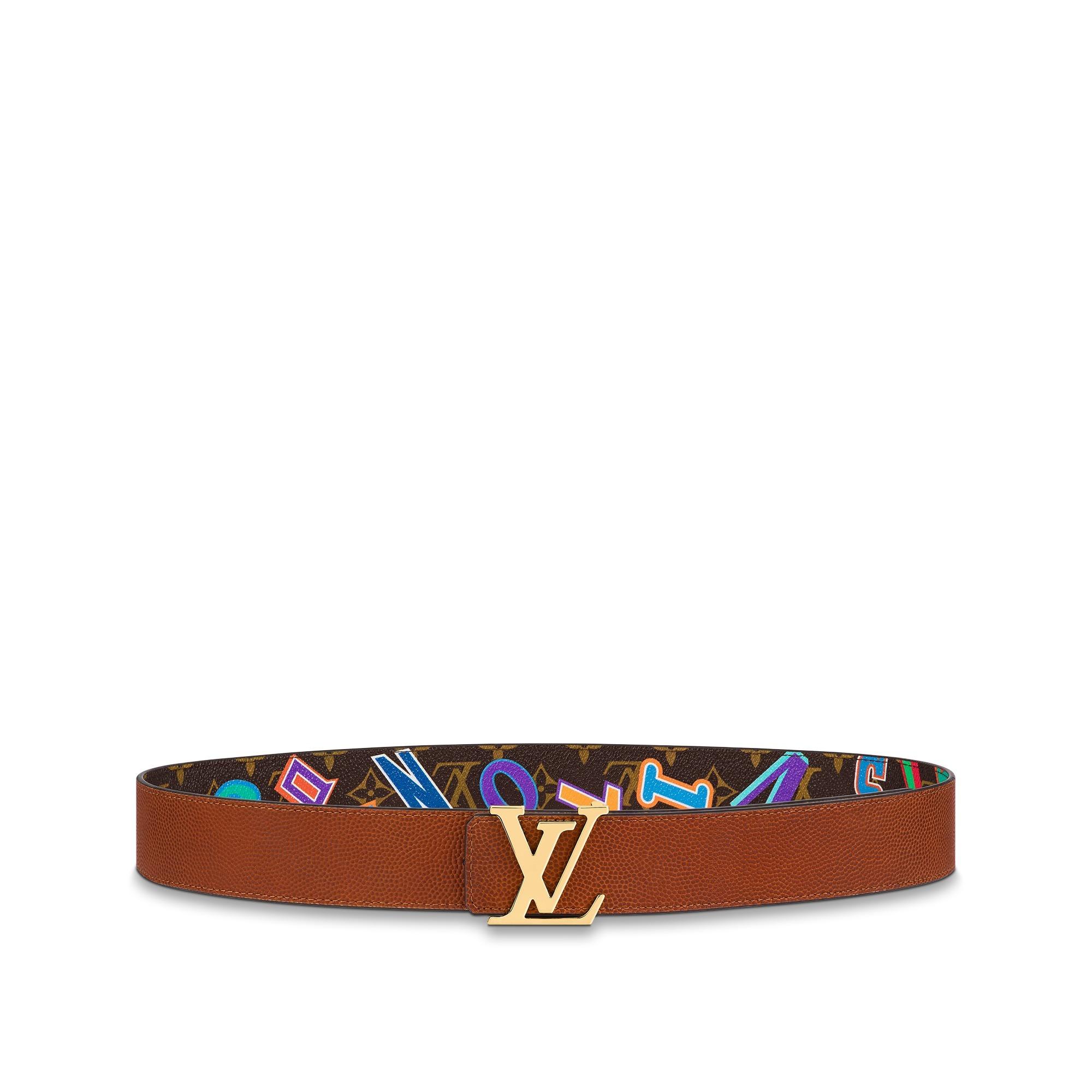 ルイヴィトン LV×NBA サンチュール・LVレターズ 40MM ベルト MP294V