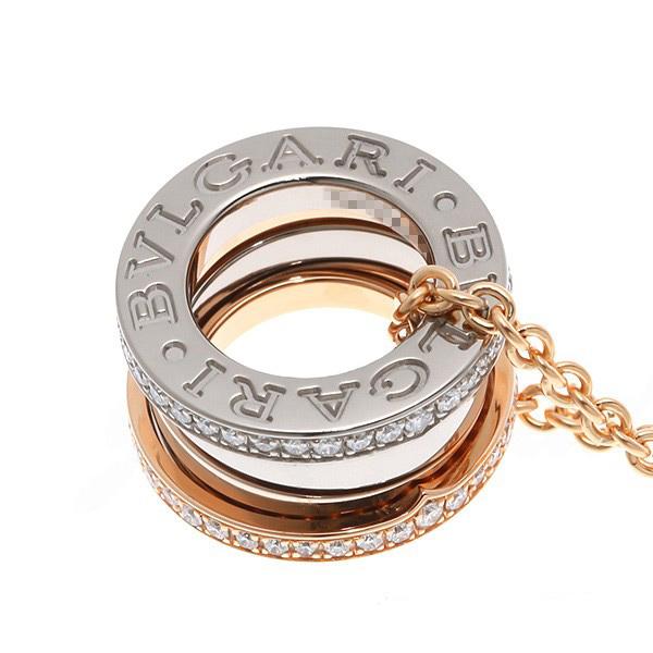 ブルガリ BVLGARI ビーゼロワン ネックレス PG/WG 355062 CL858369 新品 ジュエリー ブランドジュエリー