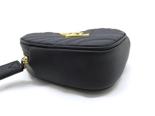 ルイヴィトン  LOUIS VUITTON ニューウェーブ ハート・バッグ ショルダー ウエストポーチ レザー ノワール M52796