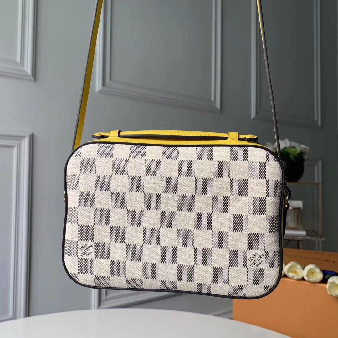 LOUIS VUITTON ルイ・ヴィトン サントンジュ ダミエ・アズール パイナップル  バッグ N40154