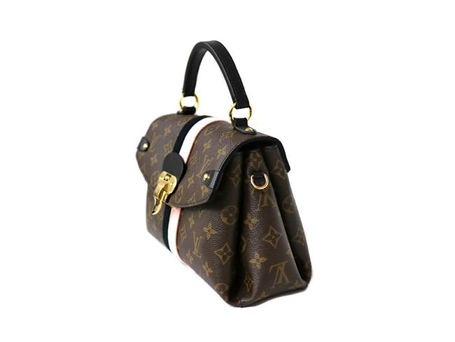 LOUIS VUITTON ルイ・ヴィトン ジョルジュBB　モノグラム　ブラウン系　ゴールド　ピンク×ブラック　2WAY　レディース　M53867
