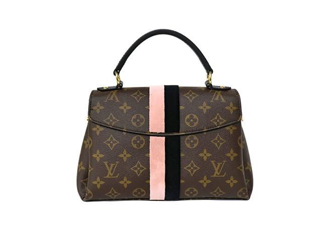 LOUIS VUITTON ルイ・ヴィトン ジョルジュBB　モノグラム　ブラウン系　ゴールド　ピンク×ブラック　2WAY　レディース　M53867