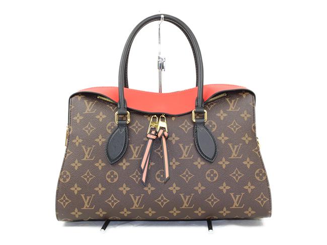 ルイヴィトン LOUIS VUITTON テュイルリートート 2WAYバッグ レディース カブキ レッド系 M43795