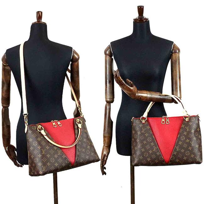 ルイ ヴィトン LOUIS VUITTON モノグラム Vトート MM 2WAY トート ショルダー バッグ スリーズ M43957