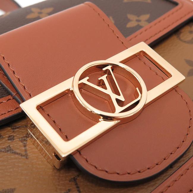 LOUIS VUITTON ルイヴィトン  ドーフィーヌMINI リバースキャンバス ショルダーバッグ M44580