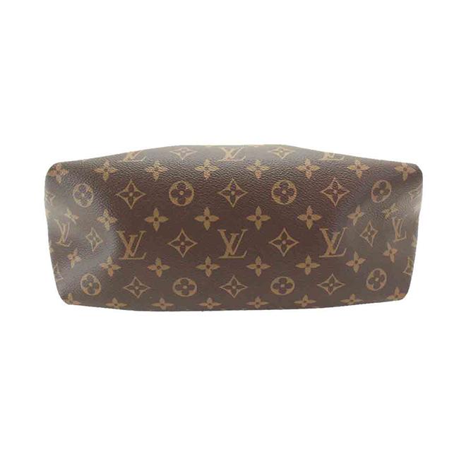 ルイ ヴィトン LOUIS VUITTON モノグラム フラワー ジップド トート MM 2way トート ショルダー バッグ ノワール M44347