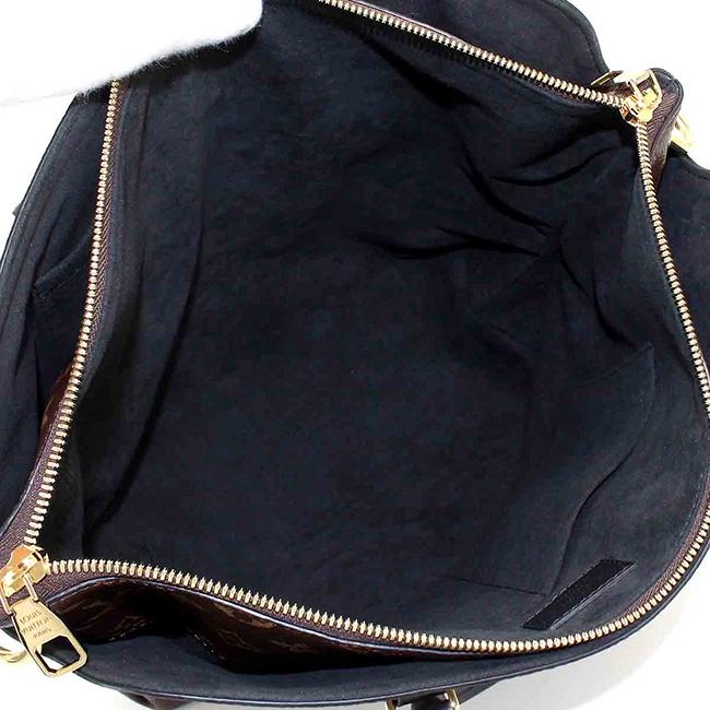 ルイ ヴィトン LOUIS VUITTON モノグラム フラワー ジップド トート MM 2way トート ショルダー バッグ ノワール M44347