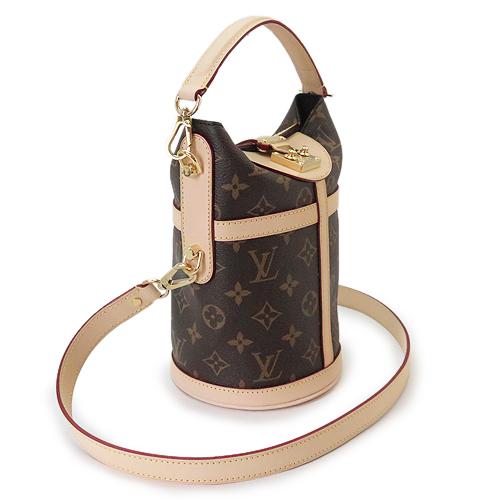ルイヴィトン ダッフルバッグ LOUISVUITTON 2WAY ショルダーバッグ ハンドバッグ バケット モノグラム・キャンバス ダークブラウン  M43587